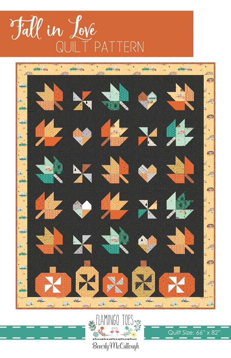 Fall in Love Pattern by Flamingo Toes