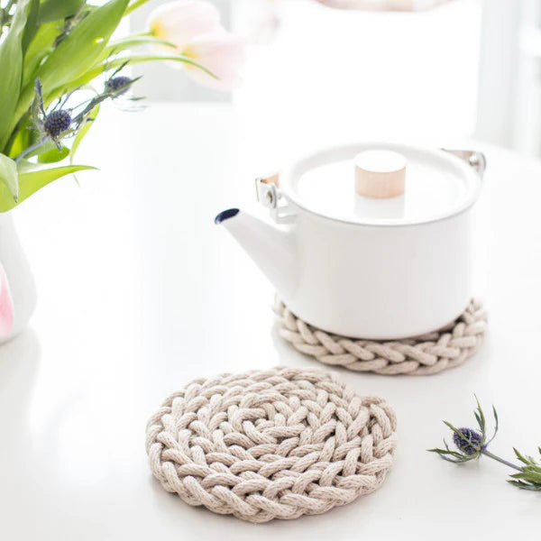 Finger Knit Trivet Kit