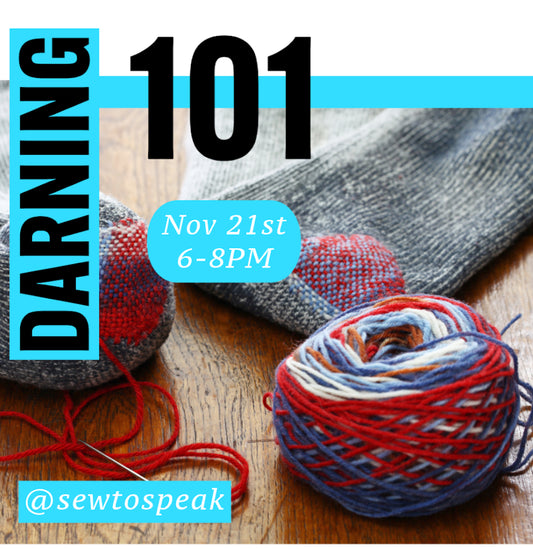 Darning 101 w/ Nat