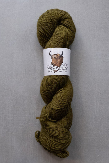 Bear Paw Sock - The Farmer's Daughter Fibers