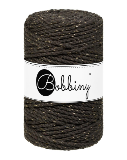 Bobbiny - 5mm 3 ply Cotton Macrame Rope