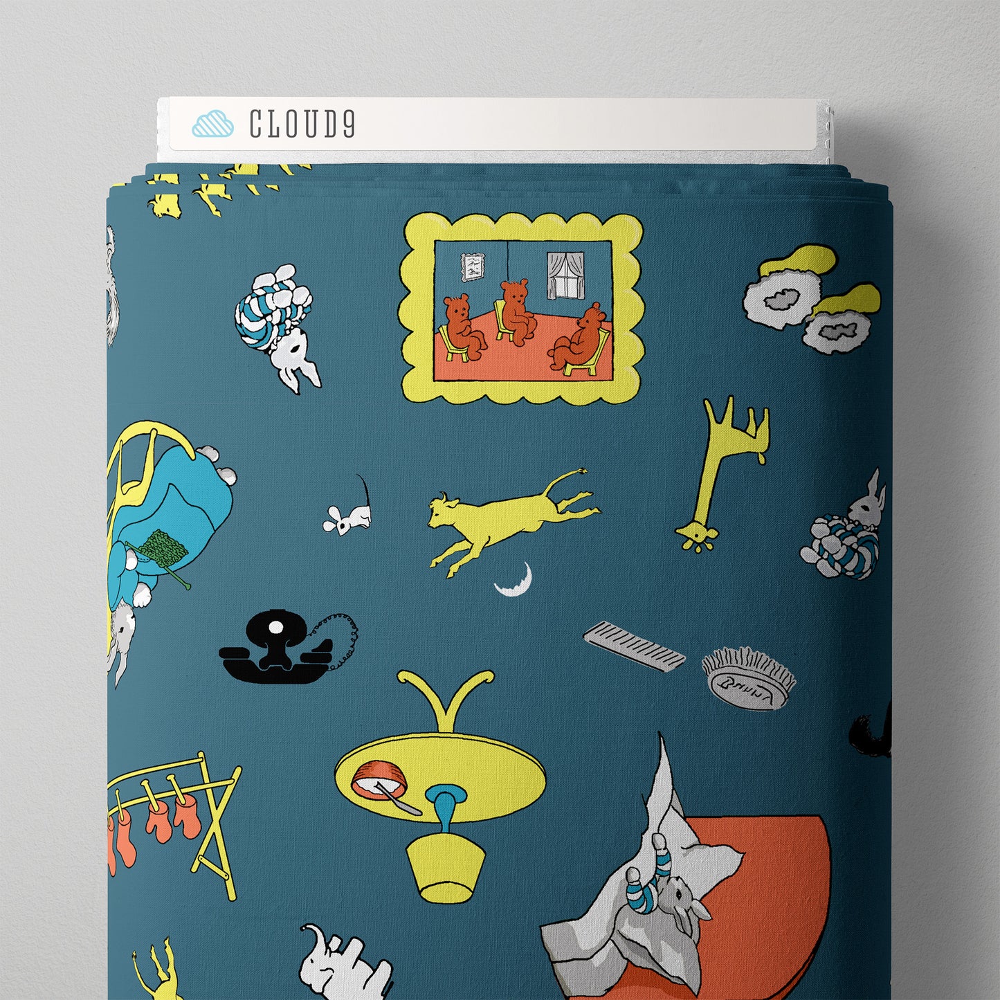 Goodnight Moon: Tossed in Blue