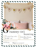 Granny Tri-Bunting Crochet Kit