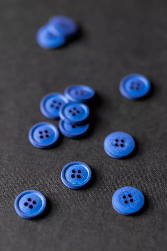 Cotton Button 15mm - Multiple Colors