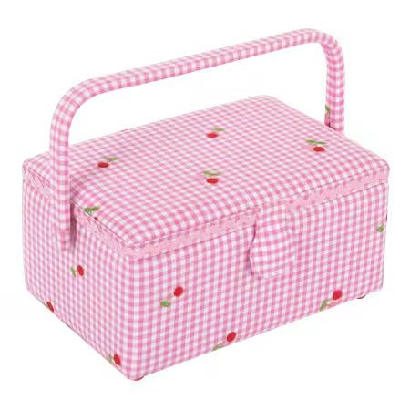 Cherries Medium Sewing Box