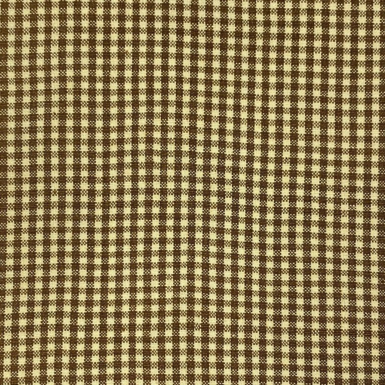 Diamond Textiles: Homespun Gingham in Butter Caramel (HS 1840)