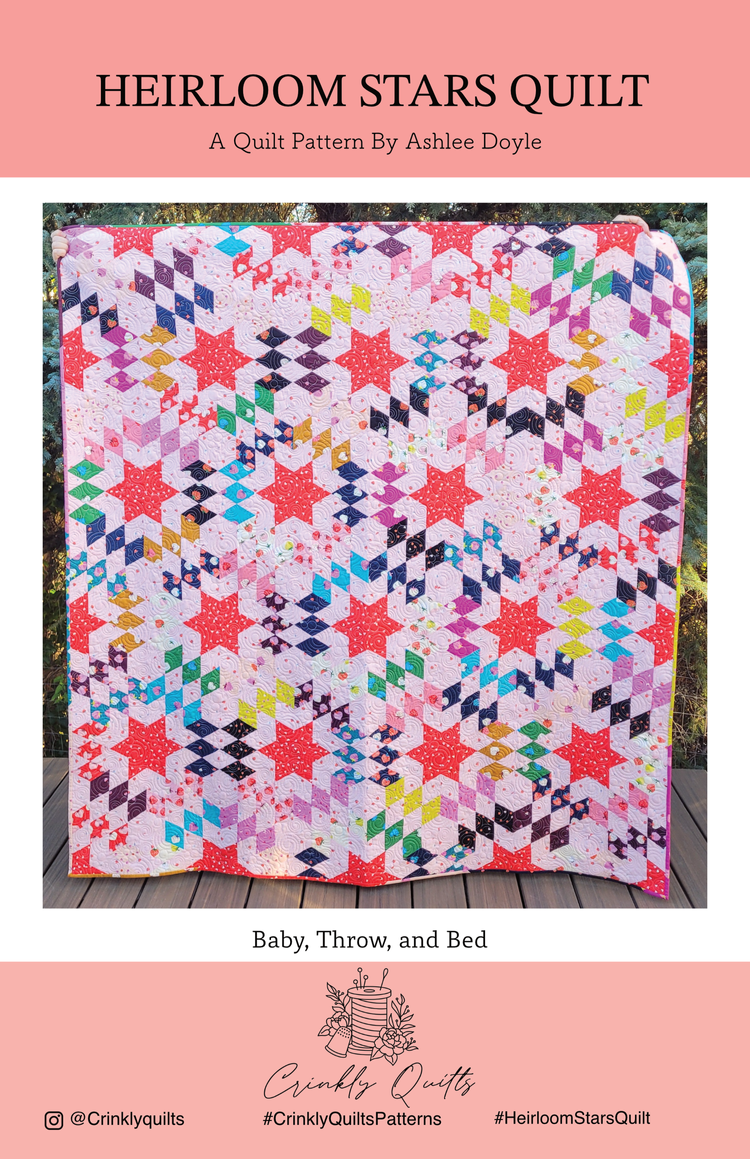 Heirloom Stars Quilt: A Pattern By Ashlee Doyle