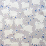 Homestead: Little Lamb Fog Poplin