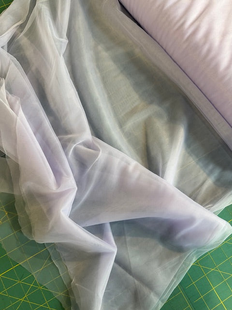 Power Mesh Tulle in Powder Sweet Pea