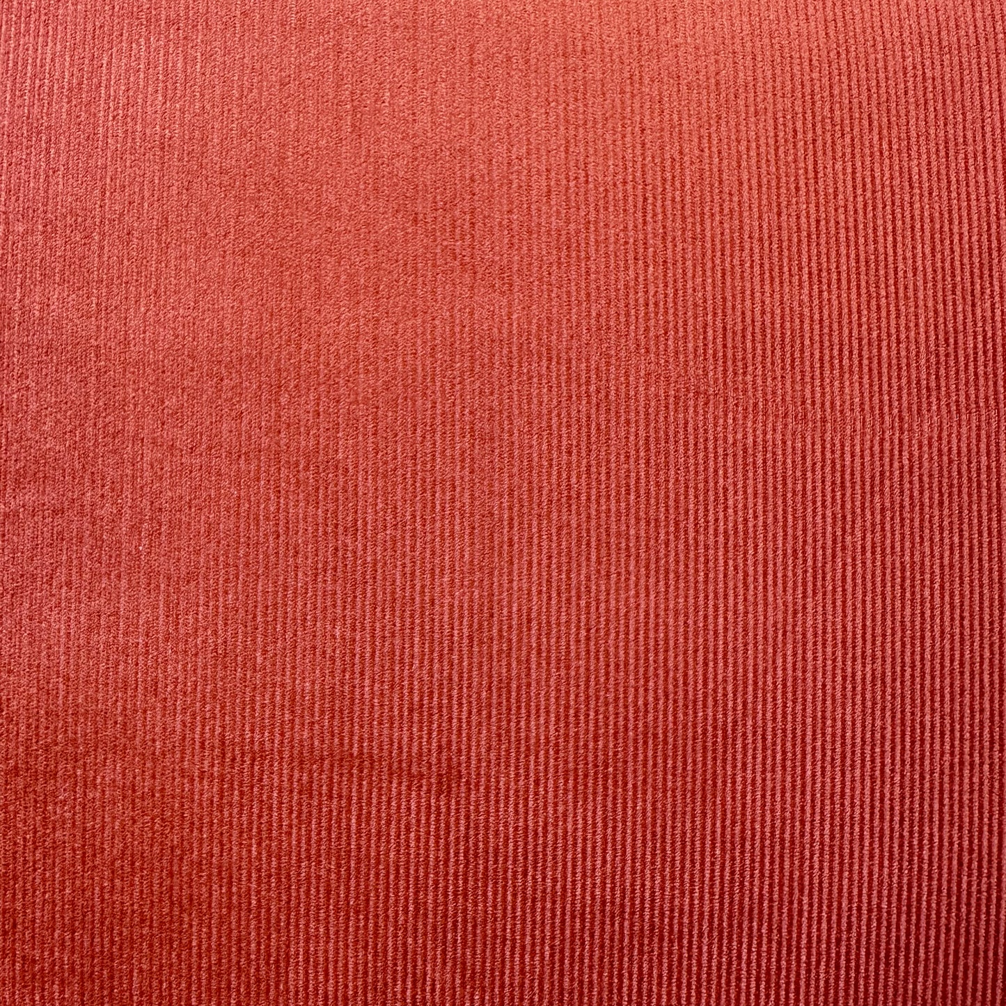 Solid 21 Wale cord by Asano in Red Orange