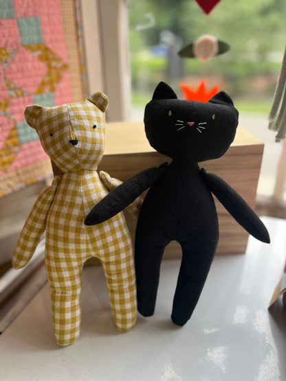 Buttercup Bear or Klara Kitten w/ Nat
