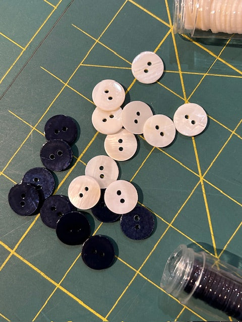 Shell Two Hole Buttons
