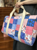 Quilted Duffle Bag with Allison