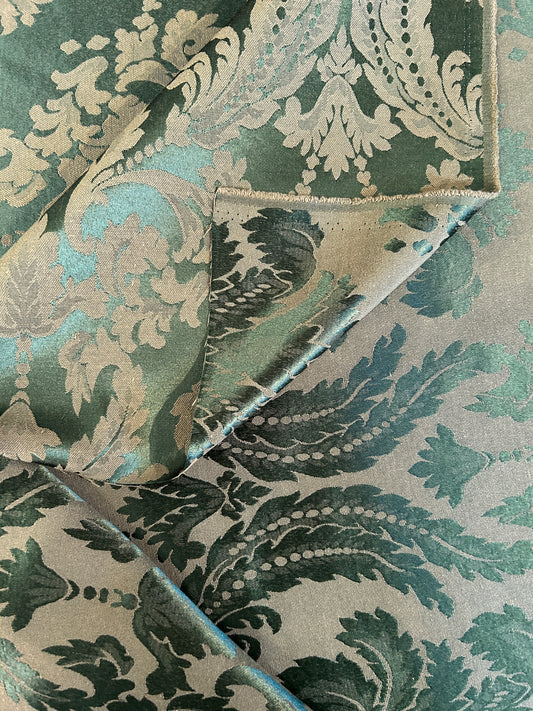 Lyons Damask in Hunter