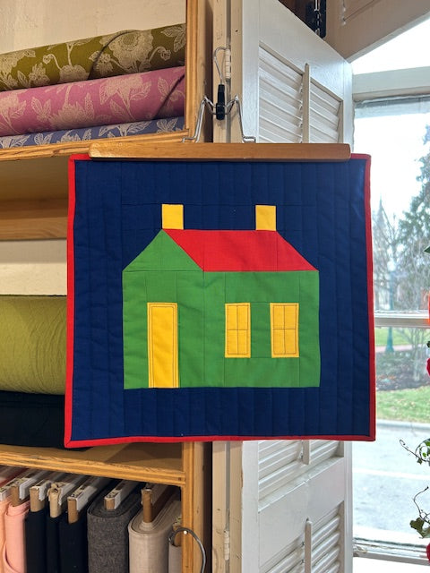 Hurry Home Quilted Wall Hanging w/ Isabel