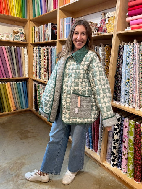 Rue Quilt Coat, Part 2 w/ Isabel