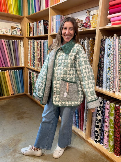 Rue Quilt Coat, Part 2 w/ Isabel