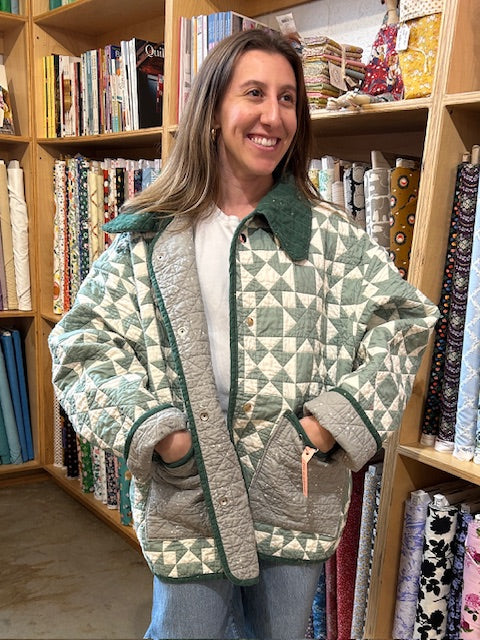 Rue Quilt Coat, Part 2 w/ Isabel