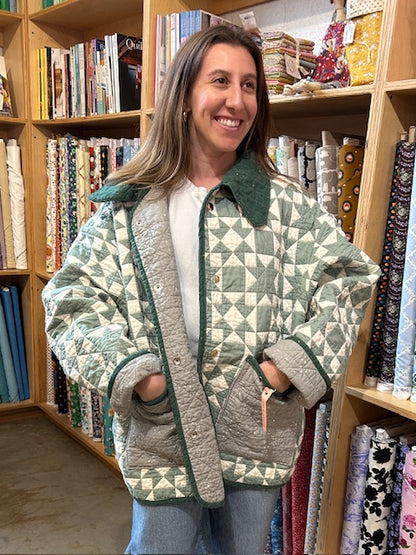 Rue Quilt Coat, Part 2 w/ Isabel