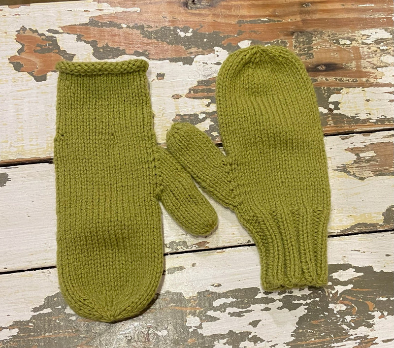 Basic Knitted Mittens with Liz