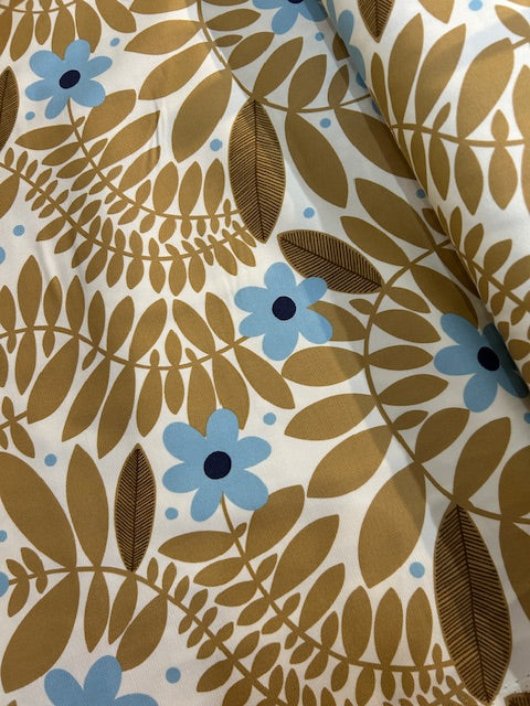 Sevenberry Oxford - Brown Floral