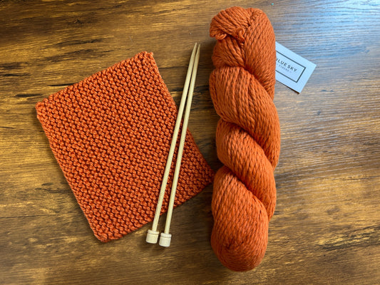 Kids Knitting: Beginner Washcloth w/ Erin