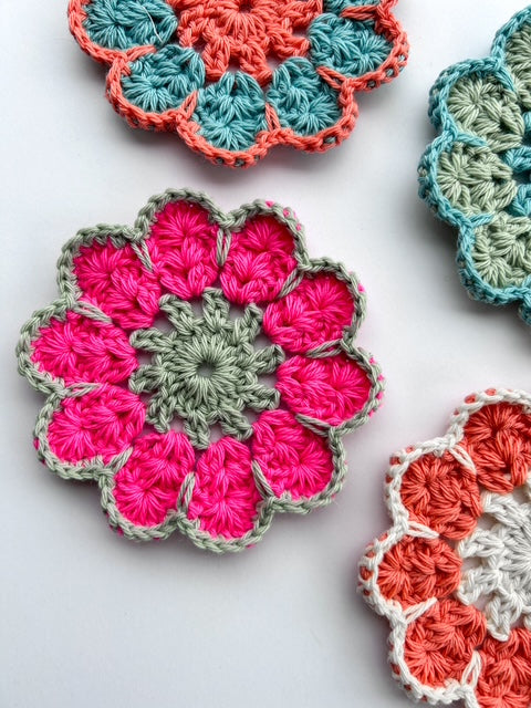 Crochet Retro Coasters w/ Rachael