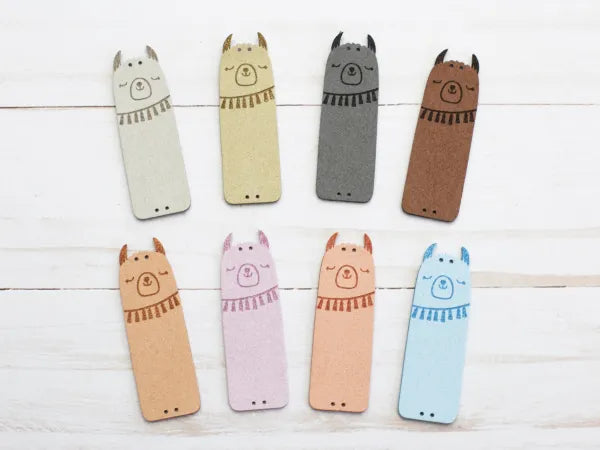 Fox & Pine Llama Fold Over Tags