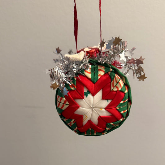 No Sew Quilted Star Ornament w/ Jamie