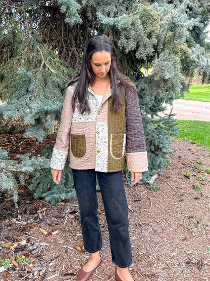 Quilted Capsule Wardrobe: The Chore Coat Pattern