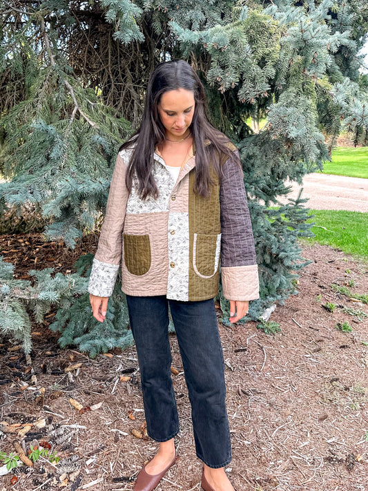 Quilted Capsule Wardrobe: The Chore Coat Pattern