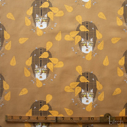 Charley Harper Poplin: Birdwatcher