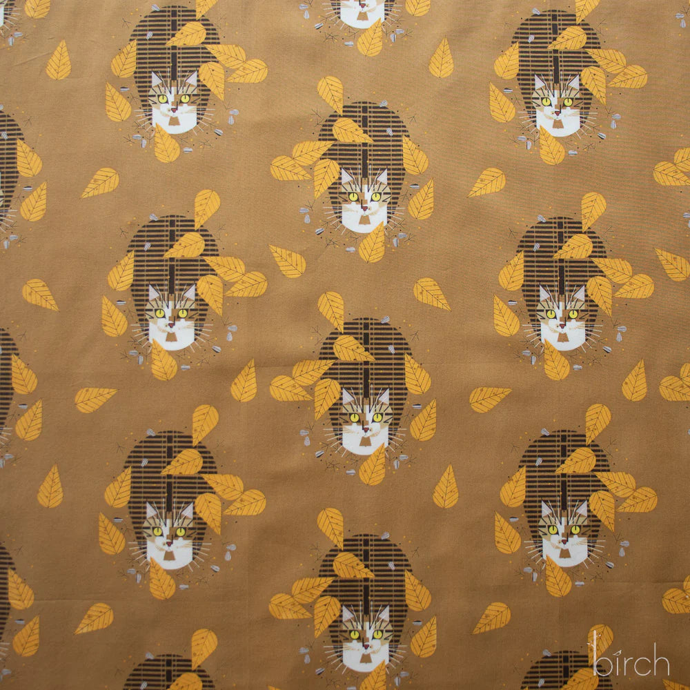 Charley Harper Poplin: Birdwatcher