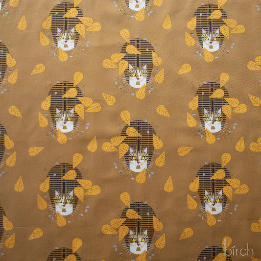 Charley Harper Poplin: Birdwatcher