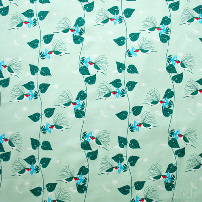 Charley Harper Poplin: Little Sipper