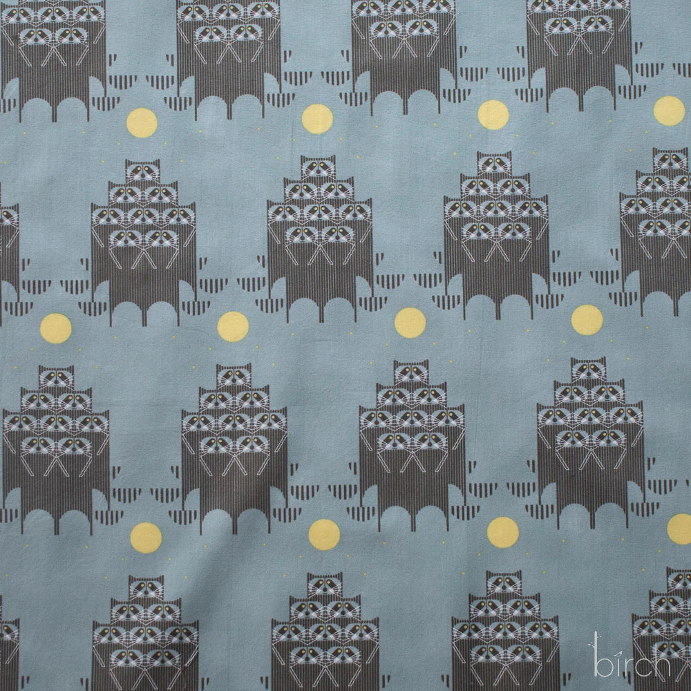 Charley Harper Poplin: Raccpack