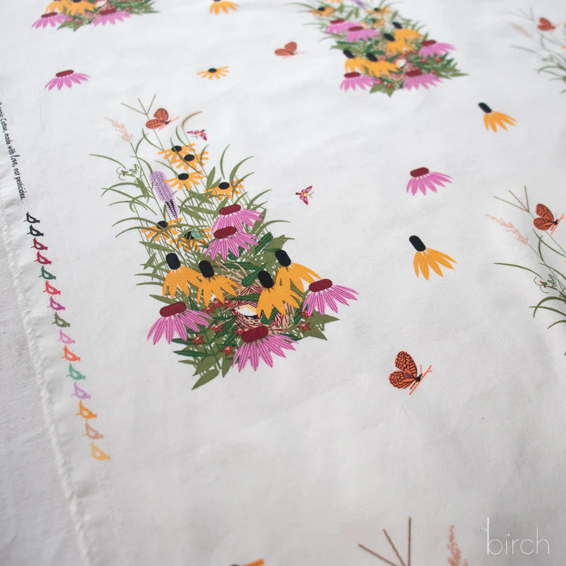 Charley Harper Poplin: Wildflowers