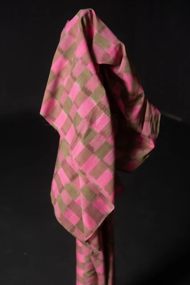 Ikat Indian Cotton in Pink- Merchant & Mills