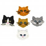 Fuzzy Felines Buttons