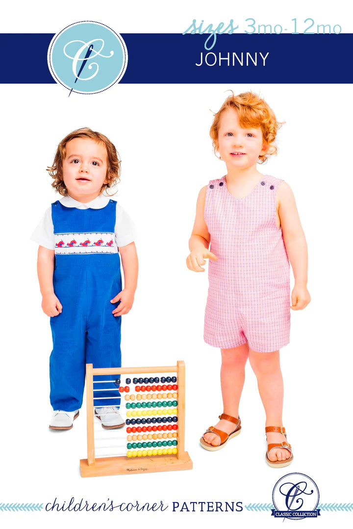 Children's Corner Patterns: Johnny Romper/Jumper & Shirt