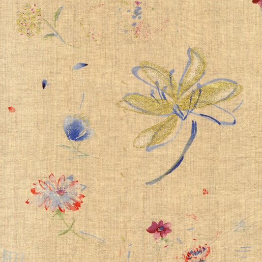 Nani IRO Sheeting: Hana No Tokiniwa, 1C