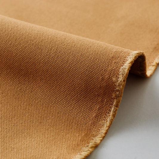 100% Cotton Sailcloth Canvas - B (Golden Brown)