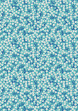 Boho Blooms: Flower Sprigs in Turquoise and Blue