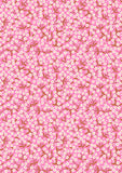 Boho Blooms: Flower Sprigs in Bright Pink