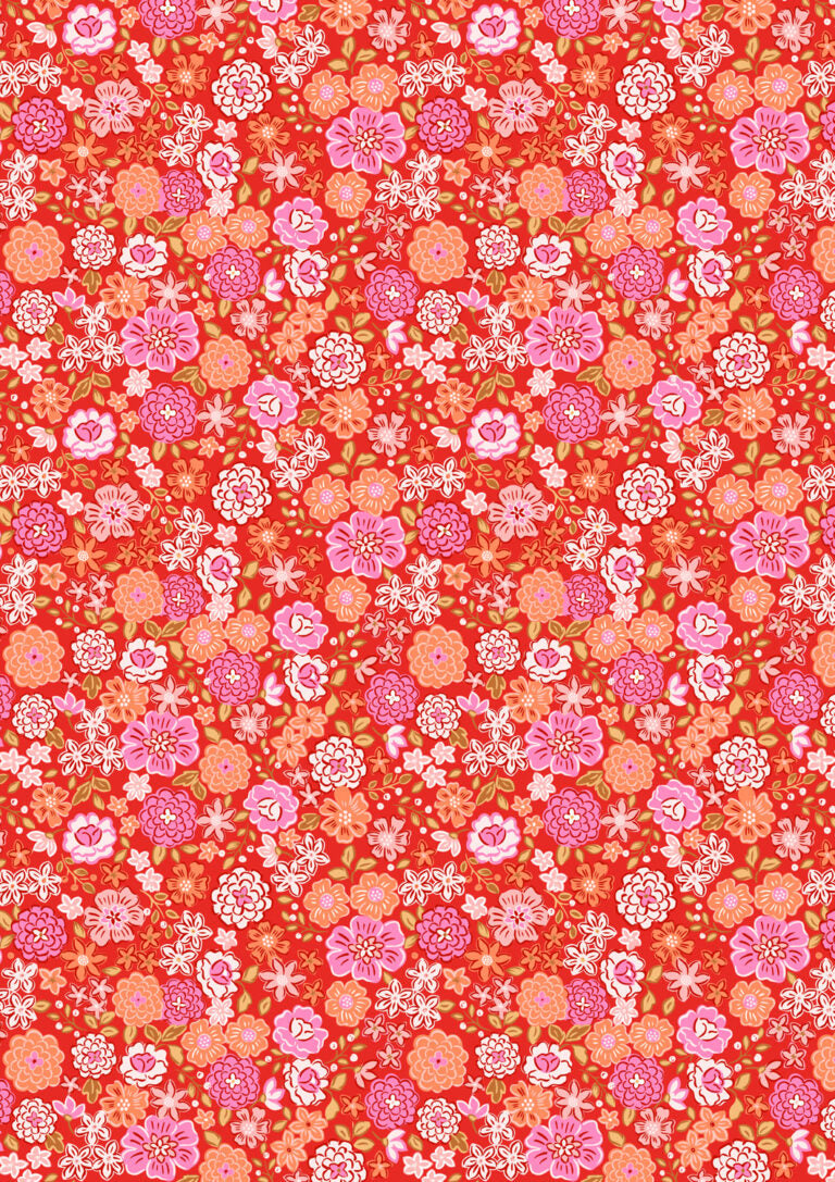 Boho Blooms: Boho Blooms in Summer Red