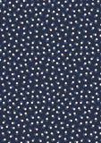 Boho Blooms: Little Daisies in Navy