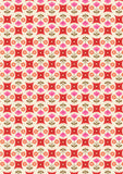 Boho Blooms: Flower Circles in Red
