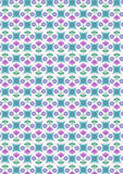 Boho Blooms: Flower Circles in Blue