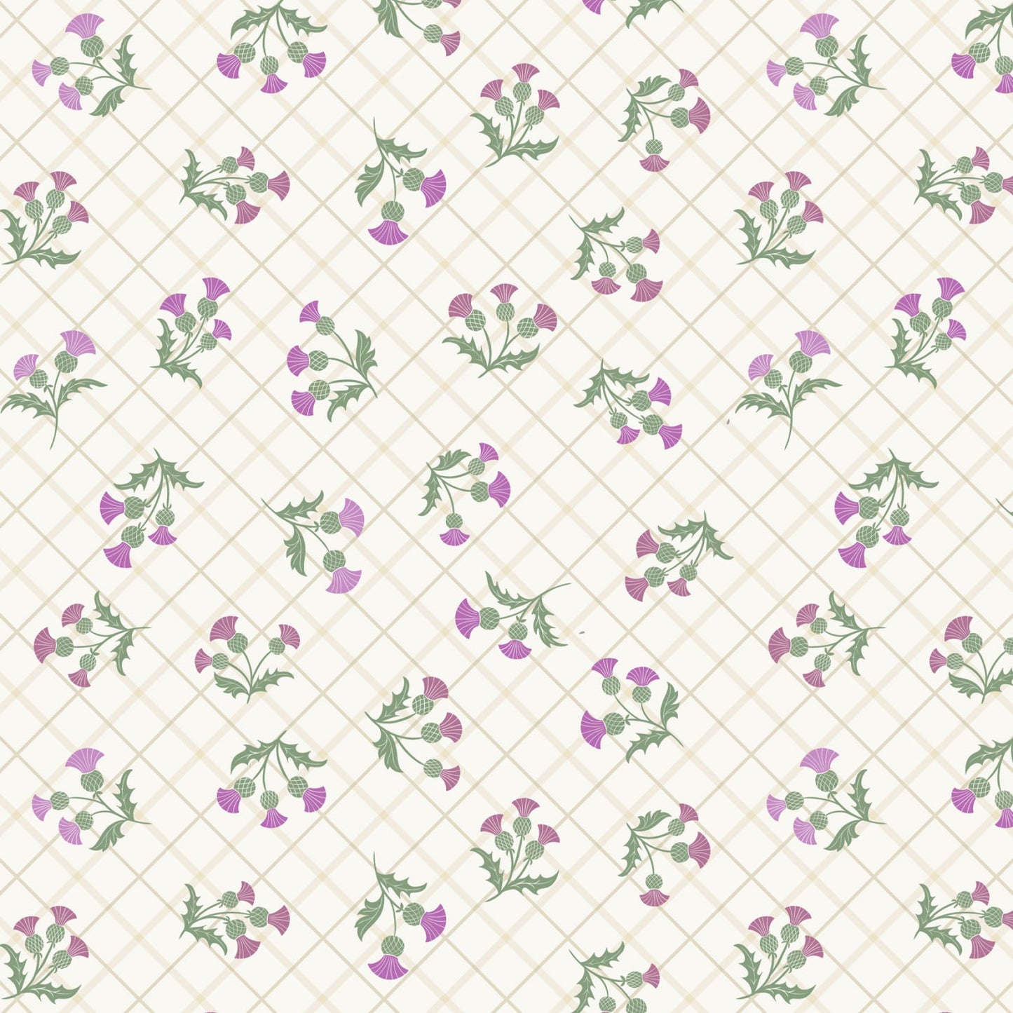 Small Things...Celtic Inspired: Thistle in Cream
