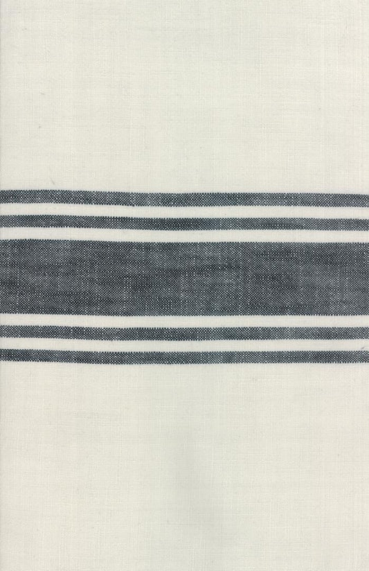 Urban Cottage Toweling in Cream & Black